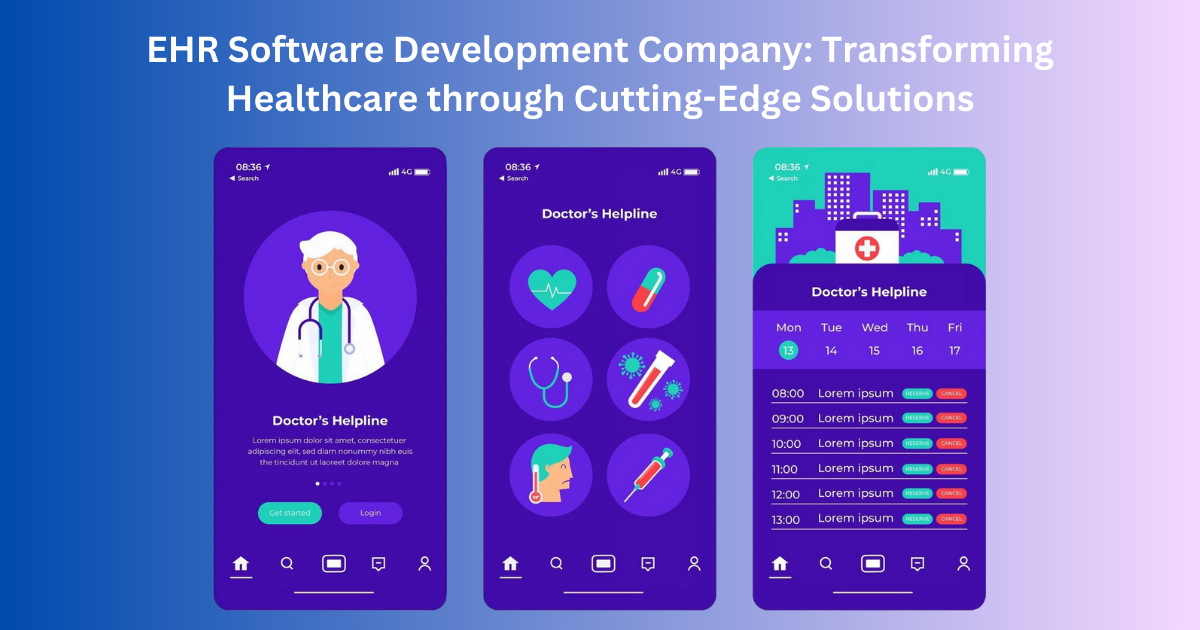 EHR Software Development Company