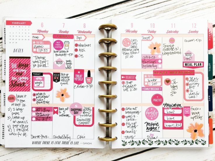 happy planner stickers