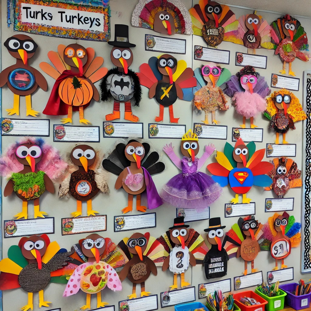 The Turkey Disguise Project: A Creative Thanksgiving Classroom Activity