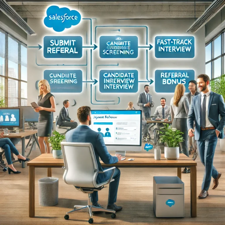 How Does Salesforce's Referral System Work for Jobs?